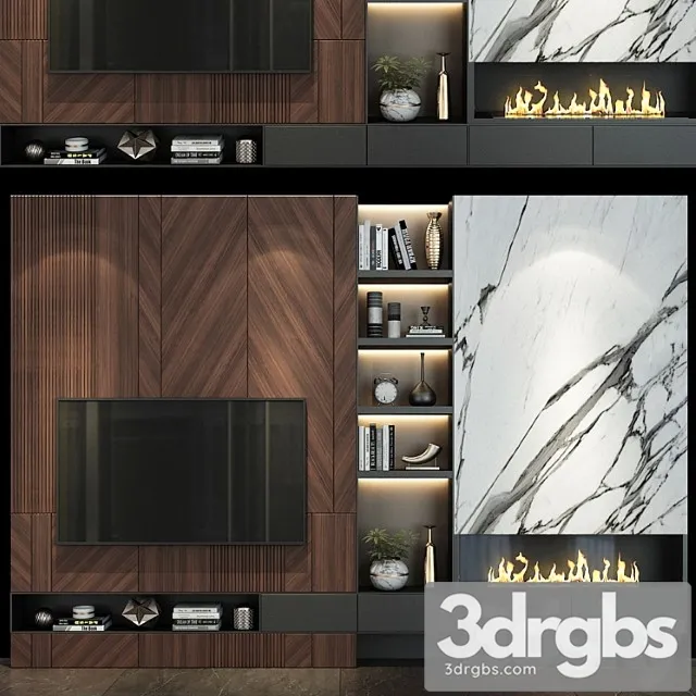 Tv wall set 0181