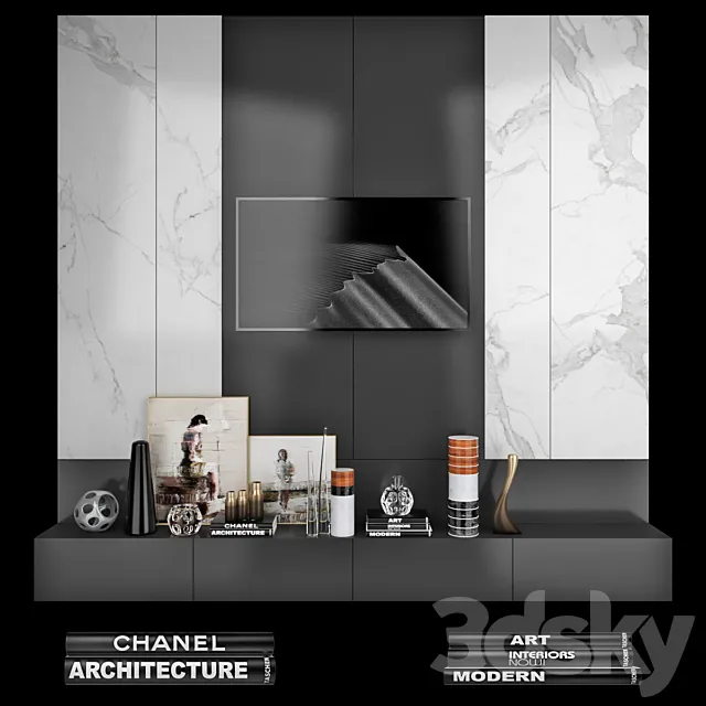 TV Wall | set 35 3DModel