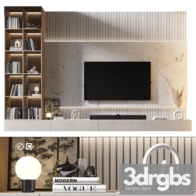 TV Wall Set 885 Free Download