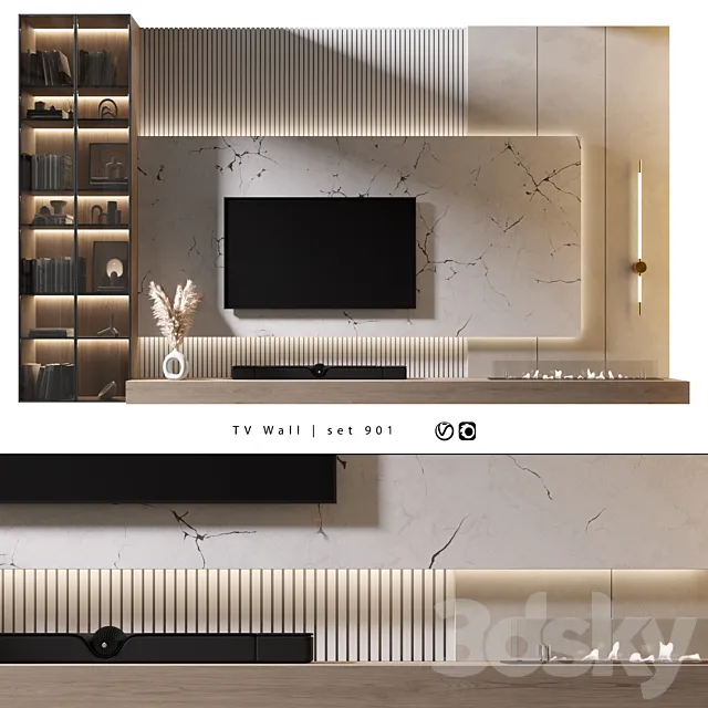 TV Wall | set 901 Free Download