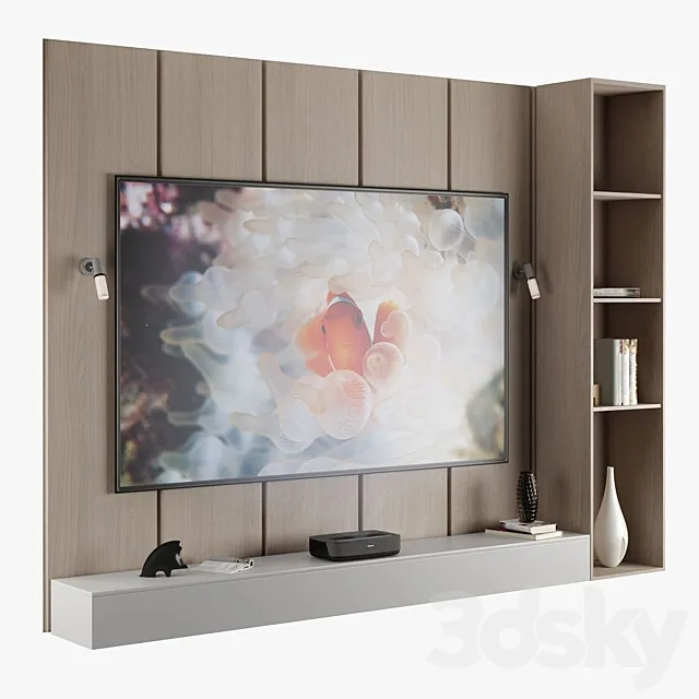 TV Wall with Hisense Laser Projector Free Download