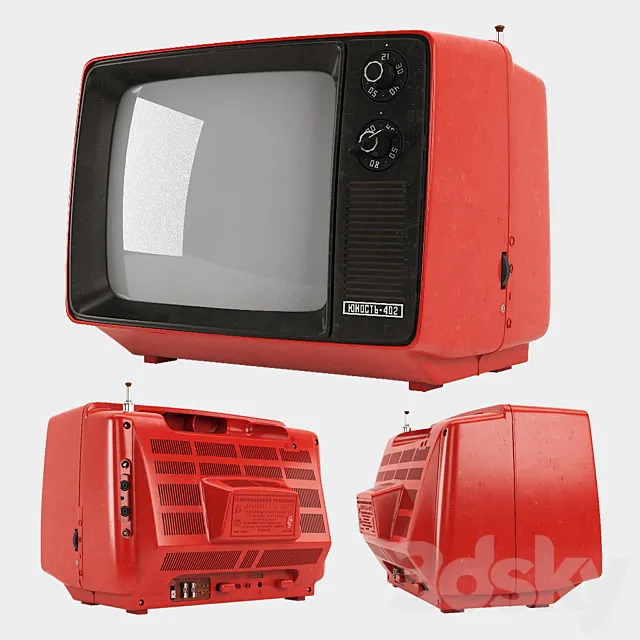 TV Youth-402 3D Model