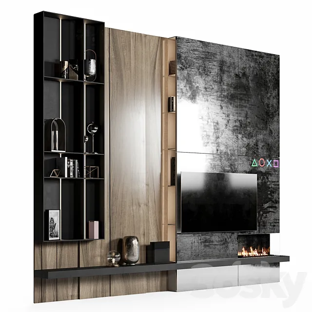 Tv Zone 46 3D Model