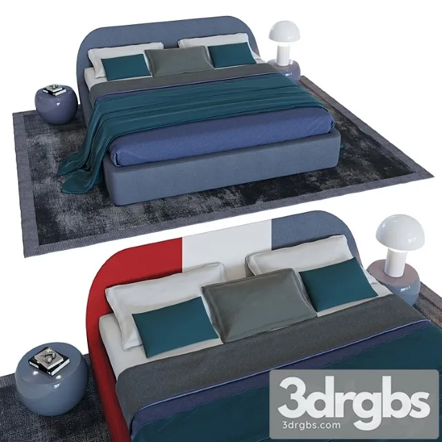 Twigy Bed 3D Model Free