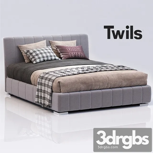 Twils Bed 3D Model Free