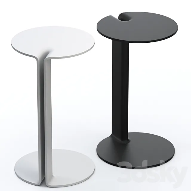 Twin coffee table 3D Model