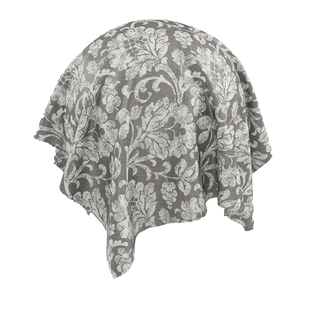 Twinbru - Floral Grey Jacquard 3071967 3D Model