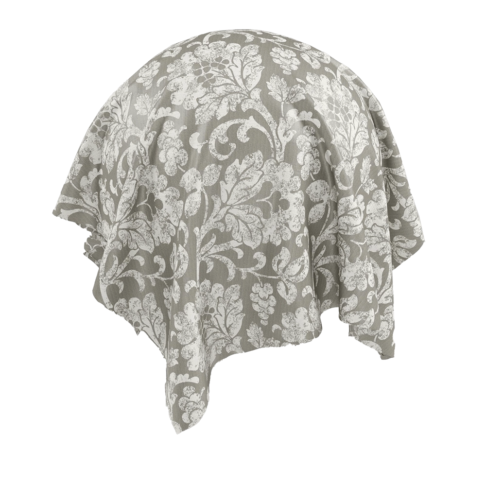 Twinbru - Floral White Jacquard 3171968 3D Model