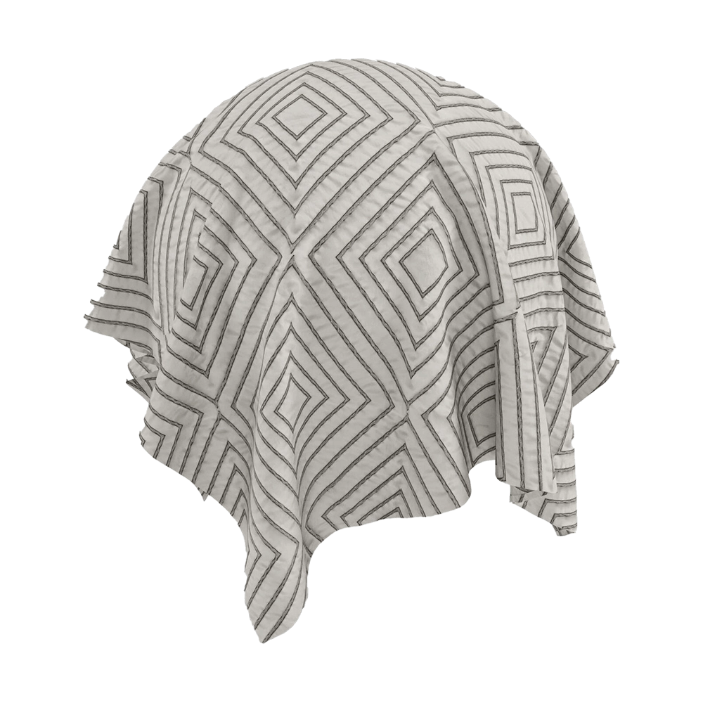 Twinbru - Geometric Grey Jacquard 1962308 3D Model