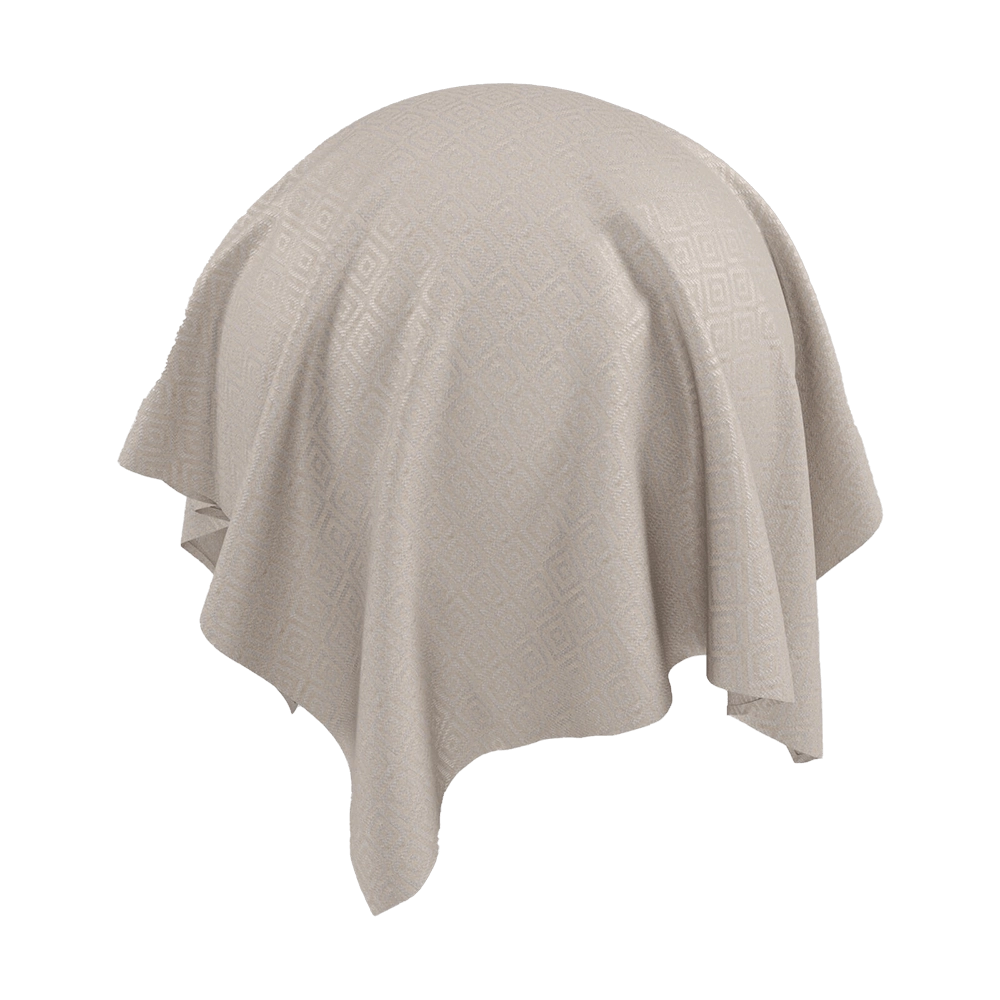 Twinbru - Geometric Natural Jacquard 1764025 3D Model