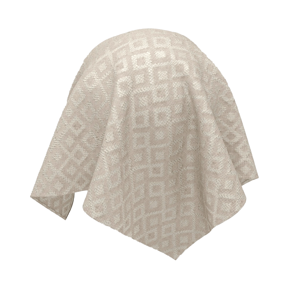 Twinbru - Geometric Natural Jacquard 3663999 3D Model