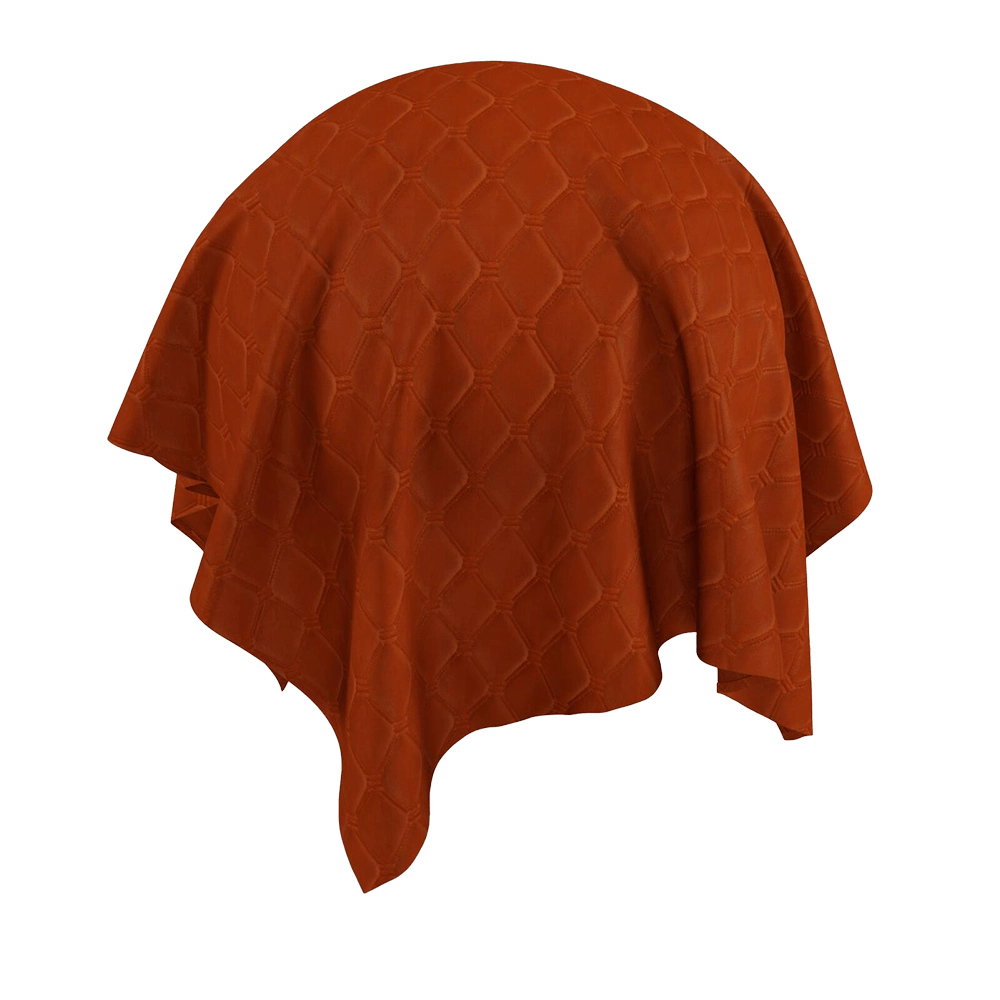 Twinbru - Geometric Orange Velvet 2879219 3D Model