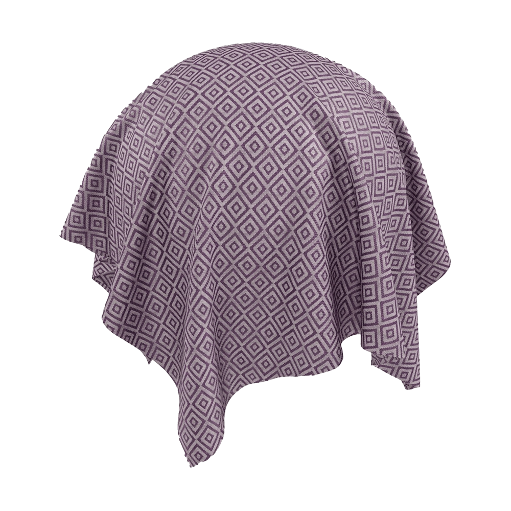 Twinbru - Geometric Purple Jacquard 1864026 3D Model
