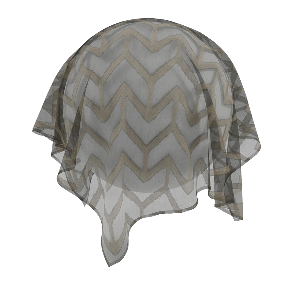 Twinbru - Graphical Brown Sheer 2165550 3D Model