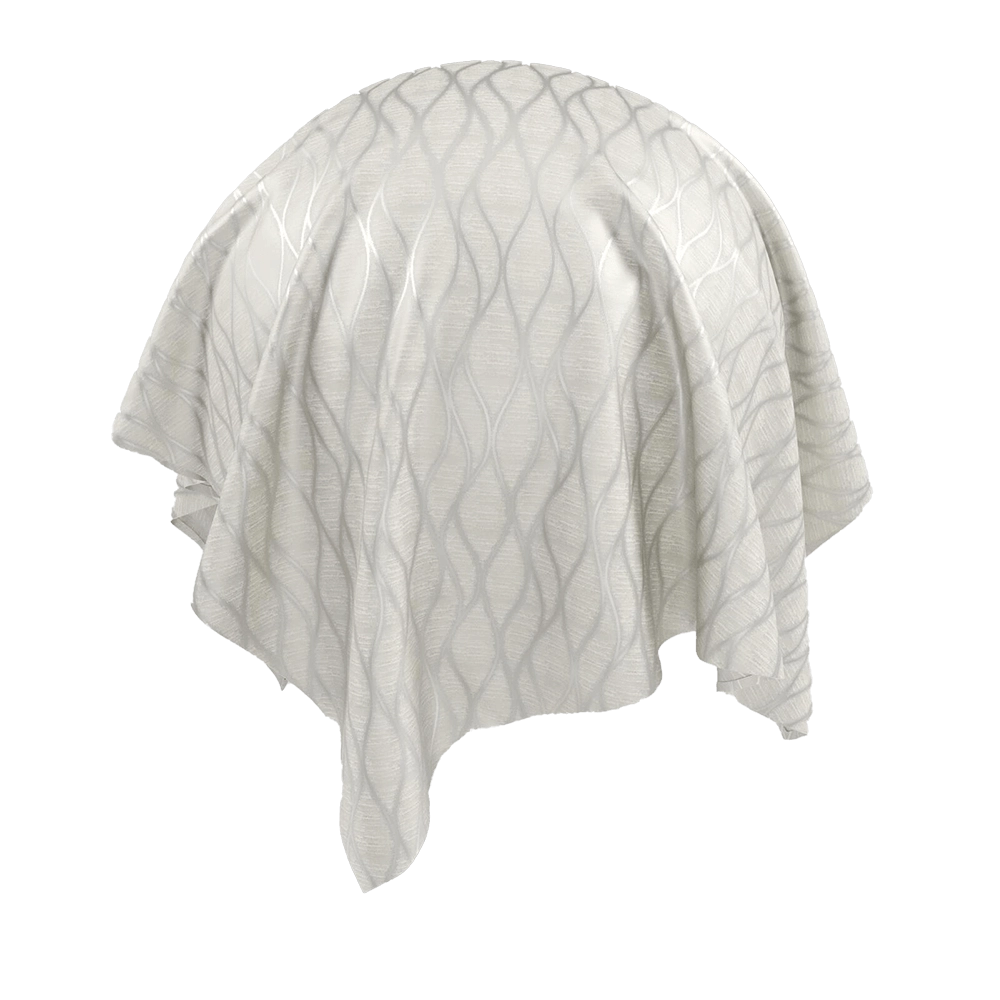 Twinbru - Graphical White Jacquard 1372112 3D Model