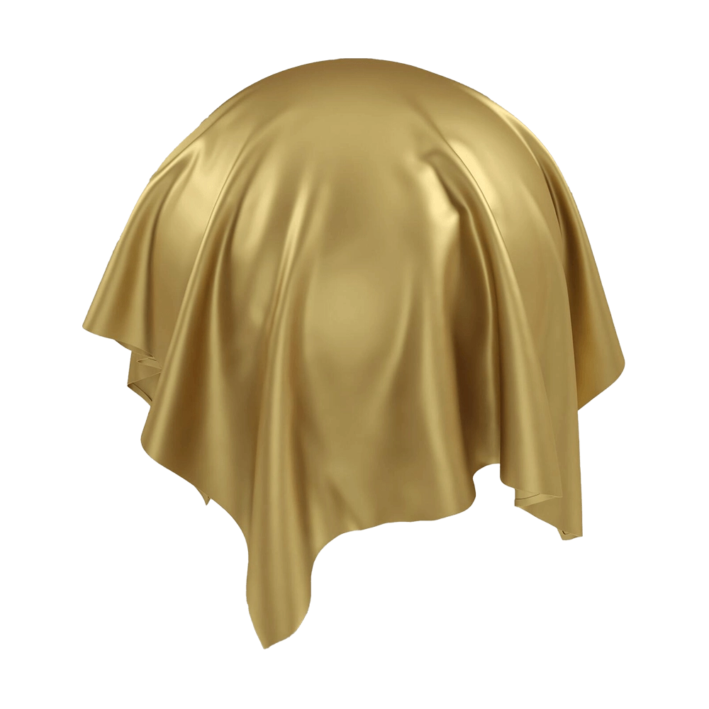 Twinbru - Plain Gold Flat 1727323 3D Model