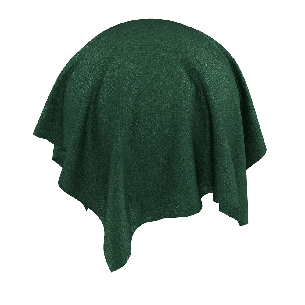 Twinbru - Plain Green Chenille 3268783 3D Model