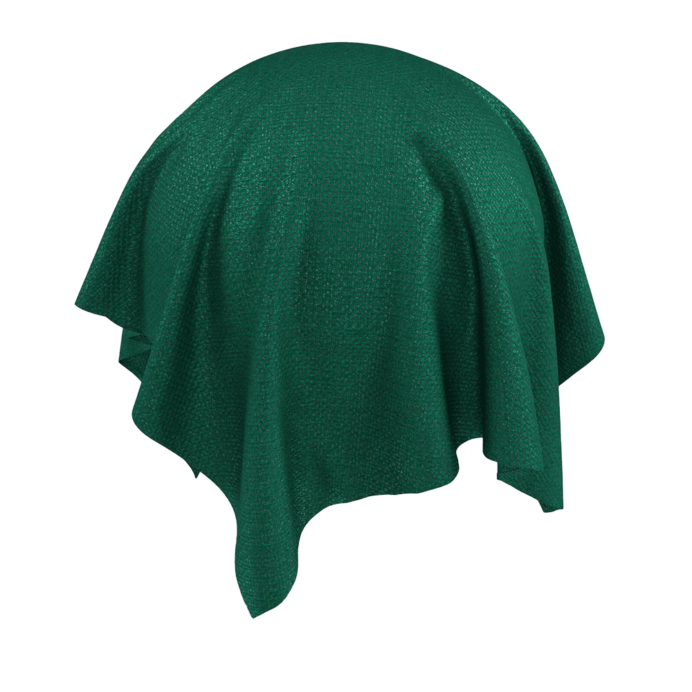 Twinbru - Plain Green Chenille 3368784 3D Model