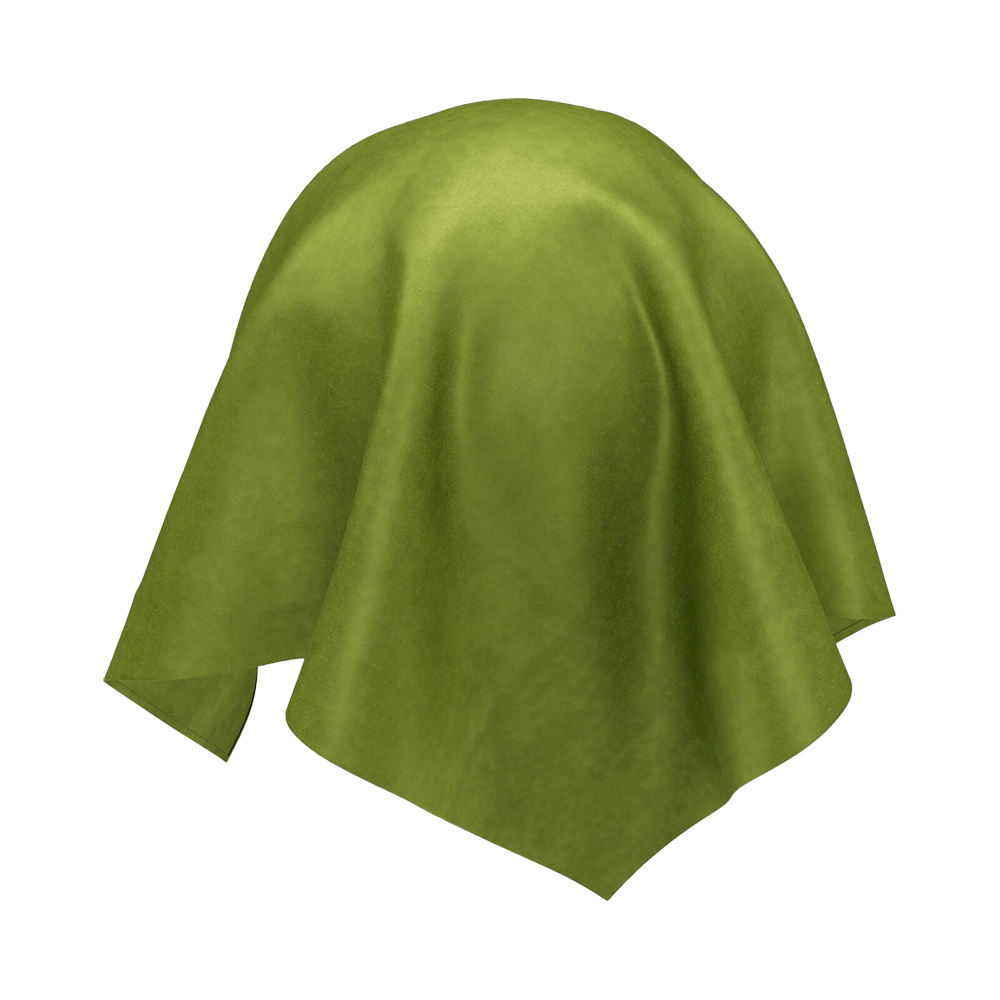 Twinbru - Plain Green Suede 3048765 3D Model