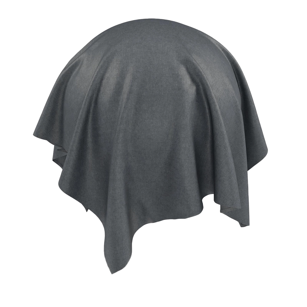 Twinbru - Plain Grey Velvet 1672304 3D Model