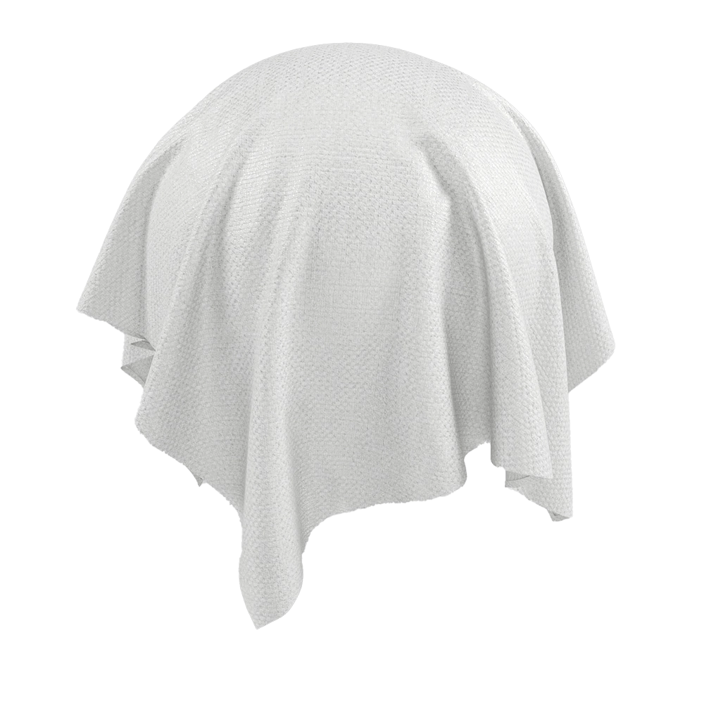 Twinbru - Plain White Chenille 2968762 3D Model