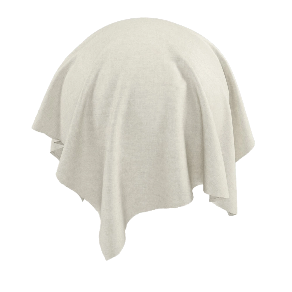 Twinbru - Plain White Velvet 1772314 3D Model