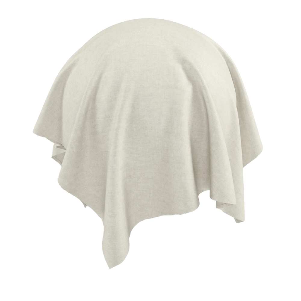 Twinbru - Plain White Velvet 1772314 3D Model