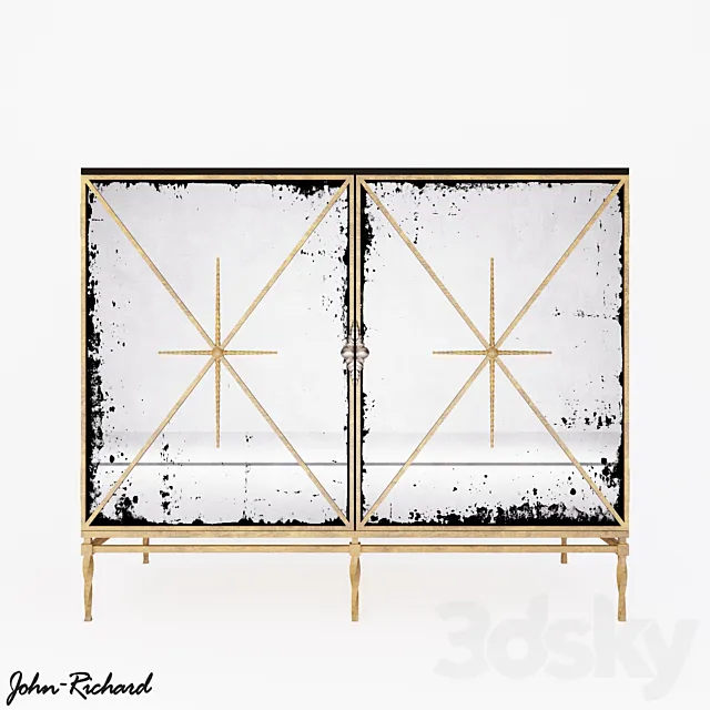 Two Door Rio Dresser 3DModel