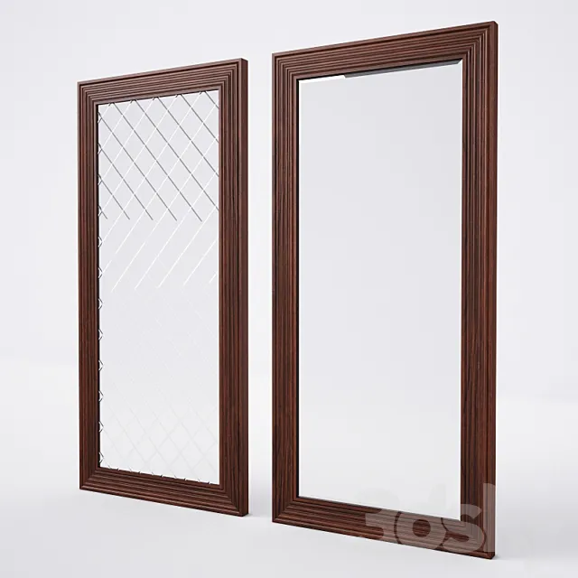 Two-way mirror 3D Model