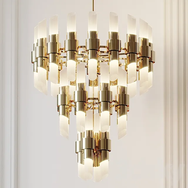 Tychho Chandelier by LUXUU 3DModel