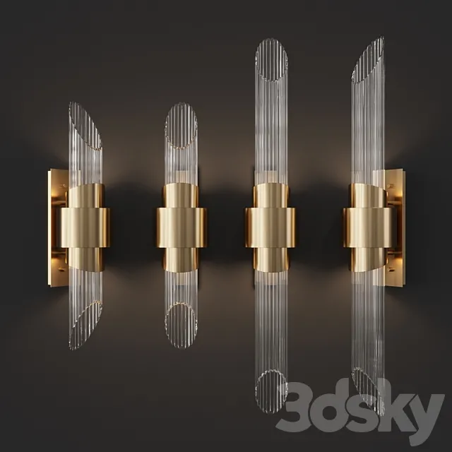 Tycho Wall Light from Covet Paris 3D Model