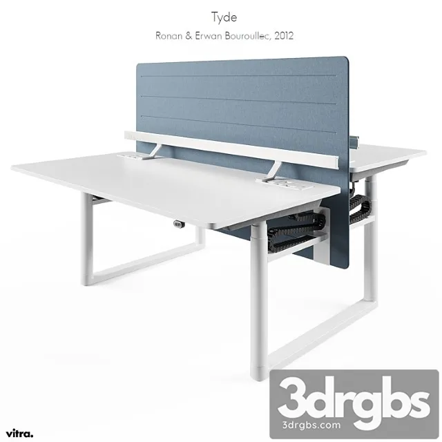 Tyde by ronan and erwan bouroullec 2 3D Model Free