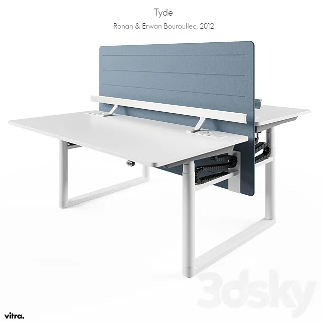 Tyde by Ronan and Erwan Bouroullec 3D Model