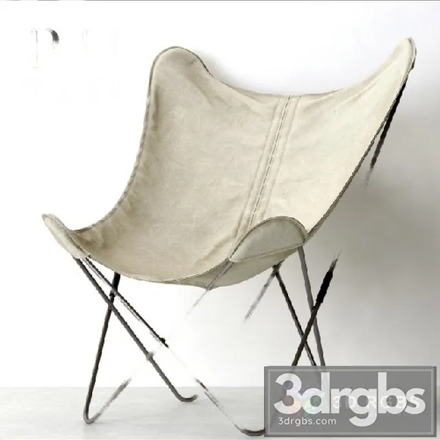 Tye Butterfly Chair 3D Model Free