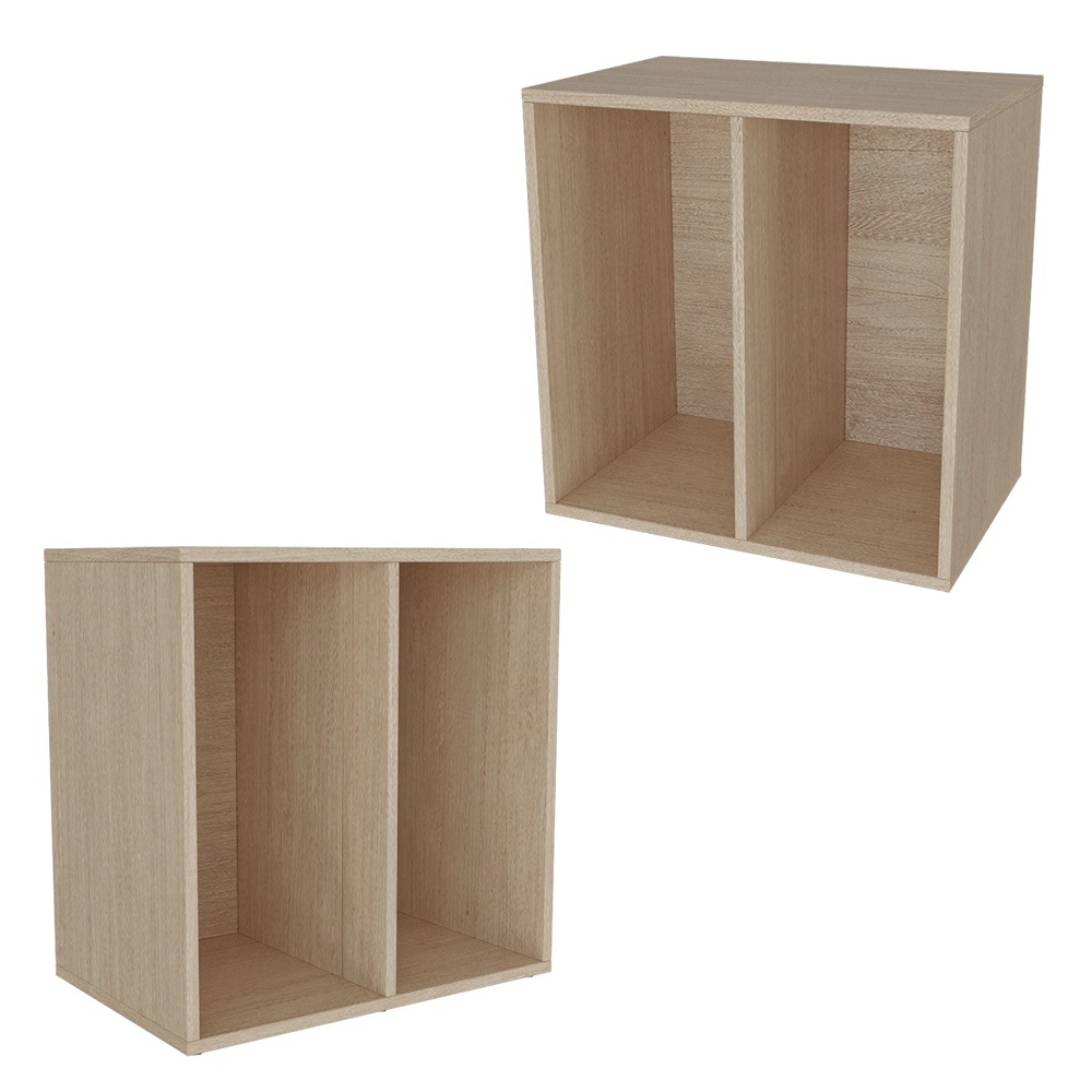 Tylko - Bedside table Oak Veneer 3D Model
