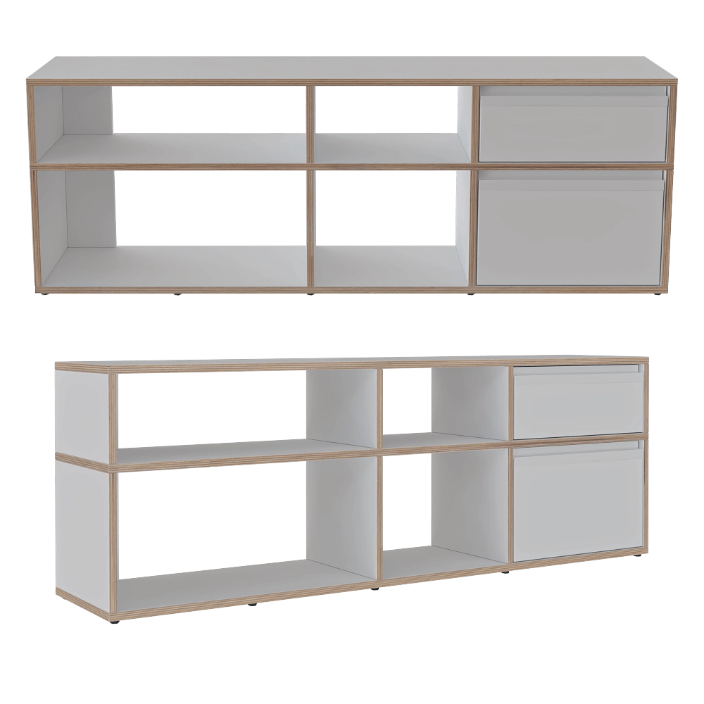 Tylko - Shoerack White 3D Model