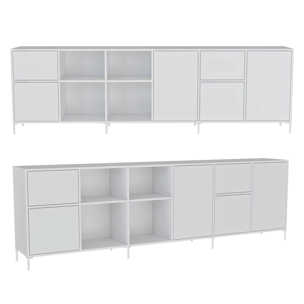 Tylko - Sideboard White 3D Model