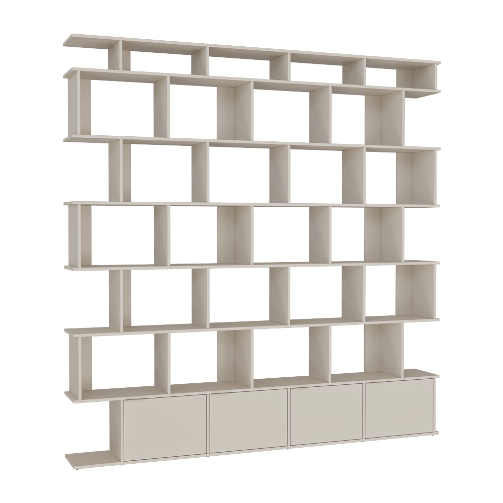 Tylko - Wall Storage Cotton Beige 3D Model