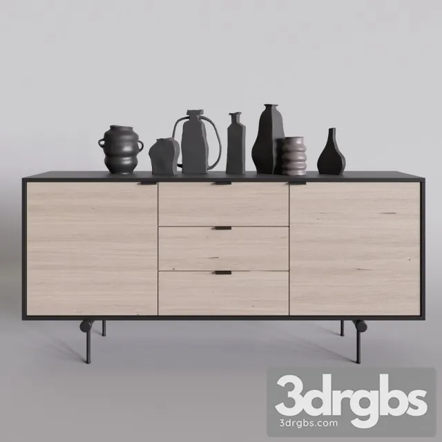 Tymba Sideboard 3D Model Free