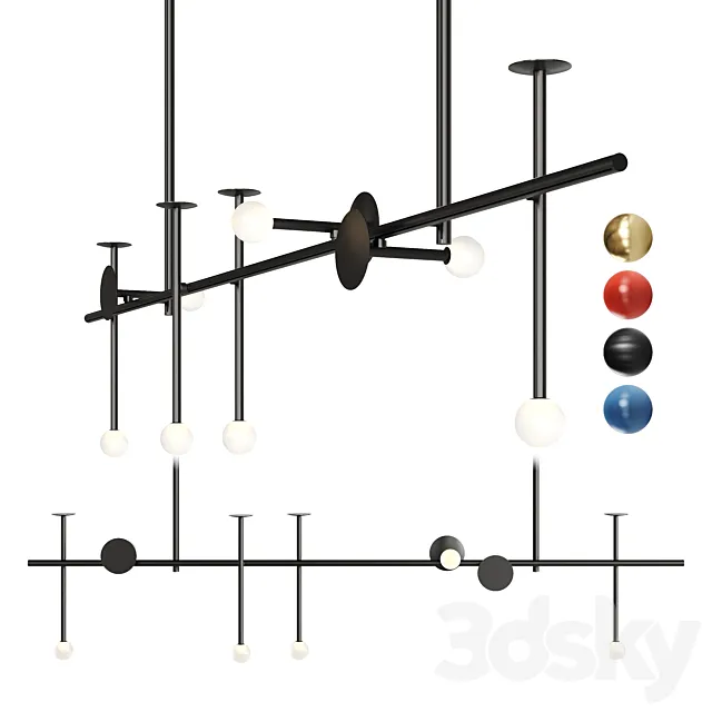 Typography VELA | Gantry C by Studio Truly Truly 3D Model