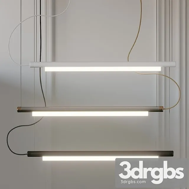 Tyson pipeline 125 andlight pendant lights 3D Model Free