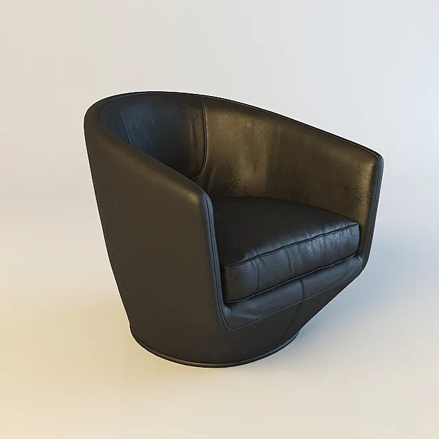 U-Turn Swivel Chair designer Niels Bendtsen 3D Model