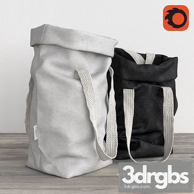 Uashmama Carry Two Bag 3D Model Free