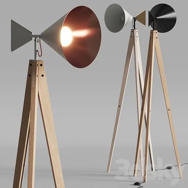 Ubikubi Askia Light Tale Floor Lamps 3DModel