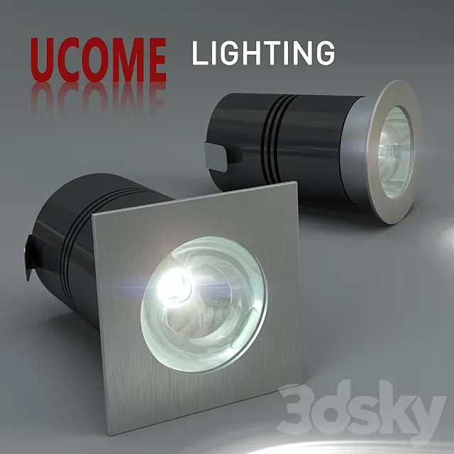 Ucome Lighting D3200a and D3200b 3DModel