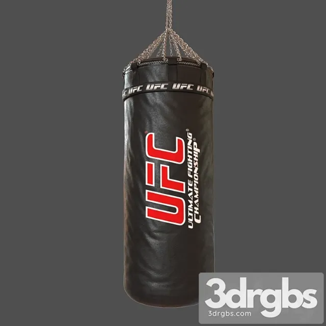 Ufc boxing bag 3D Model Free