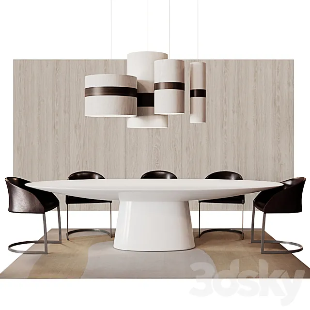 Ufo table 30 mx 13 m. 3D Model