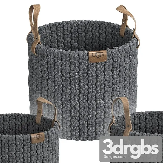 Ugg tulum laundry basket 3D Model Free