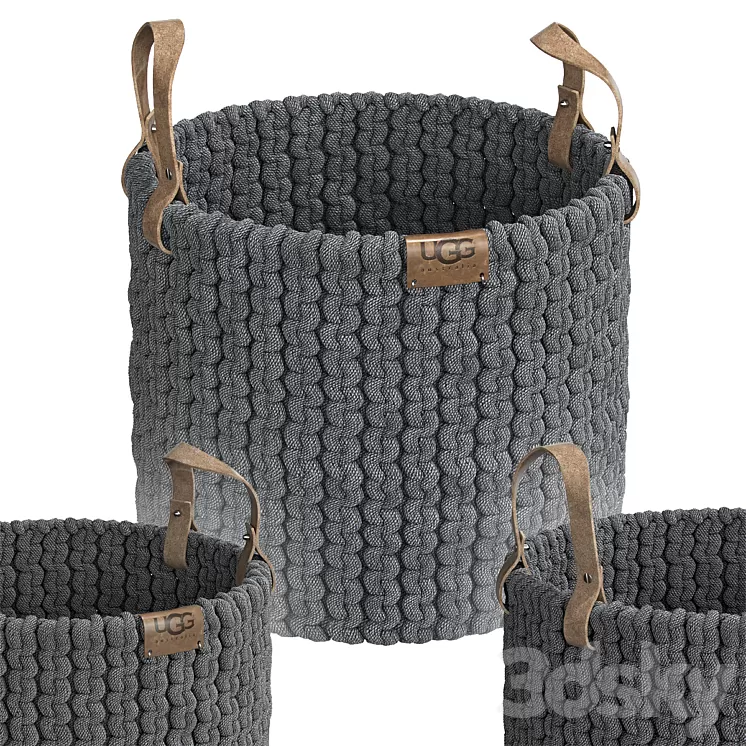 UGG Tulum Laundry Basket 3D Model
