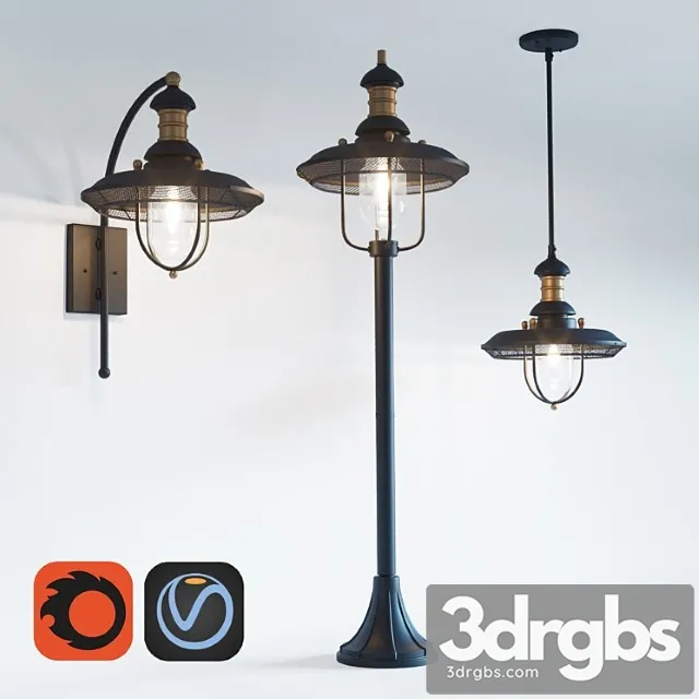 Ulichnyie Svietil Niki Maytoni 3D Model Free